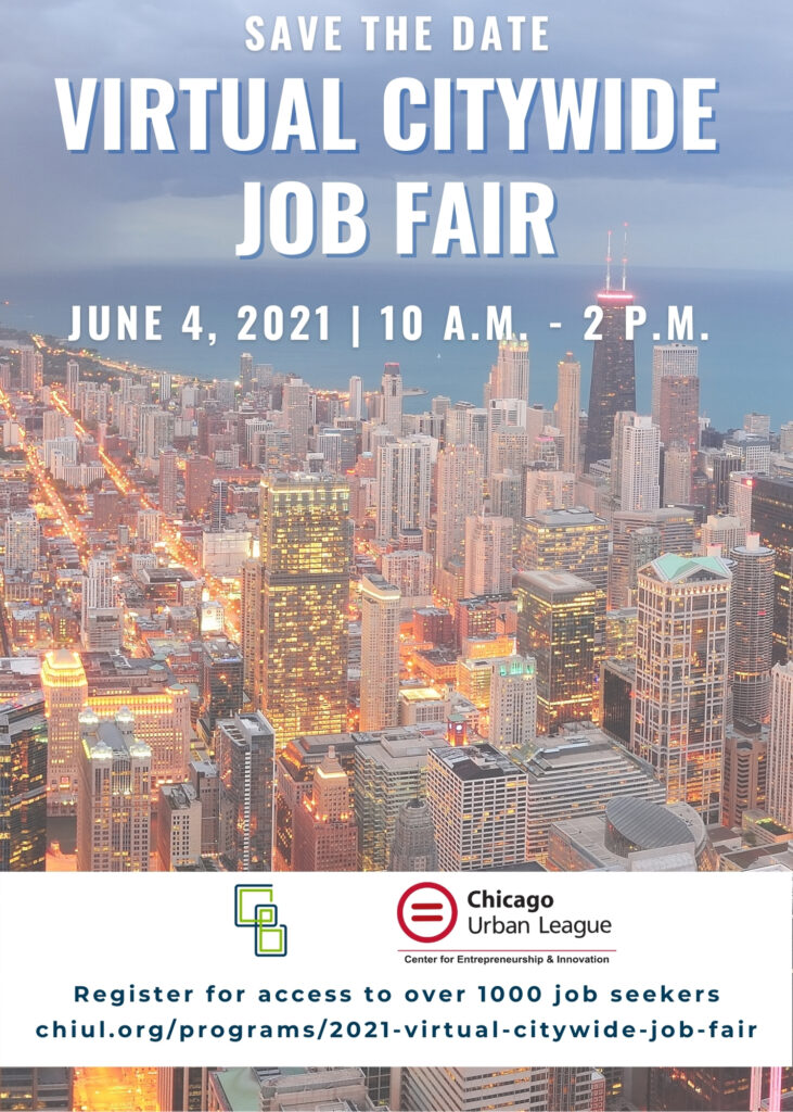 2021 Virtual Citywide Job Fair Chicago Urban League