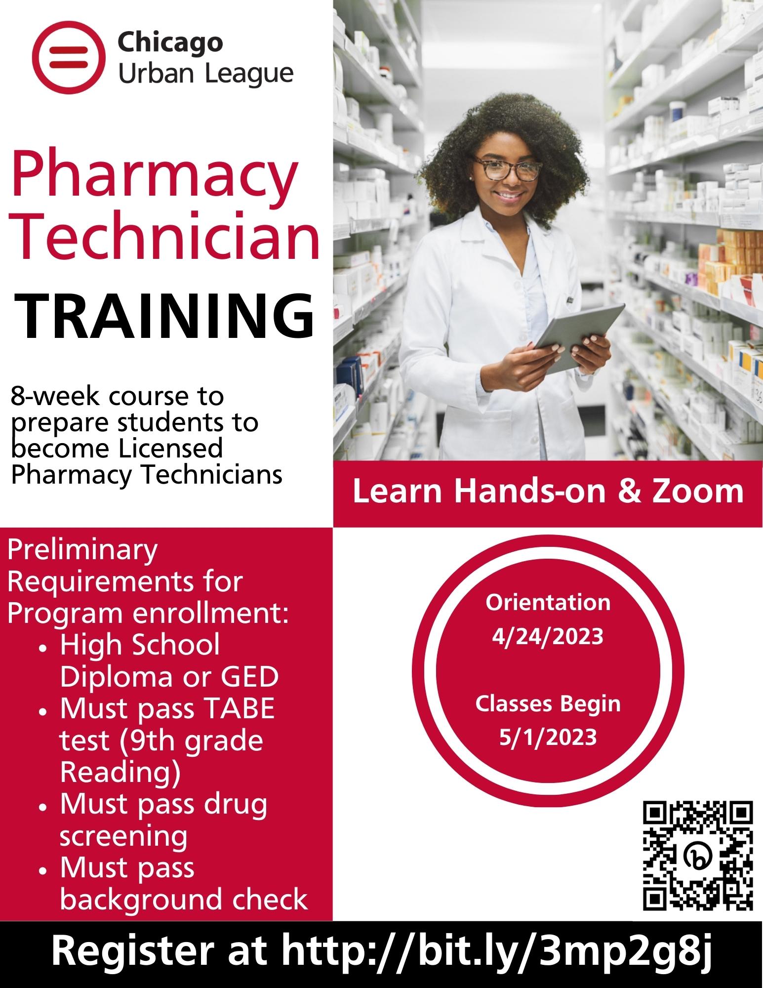 Pharmacy Technician Training Orientation Chicago Urban League